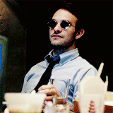 daredeevil:  matt murdock + smiles/laughs  requested by lordstark