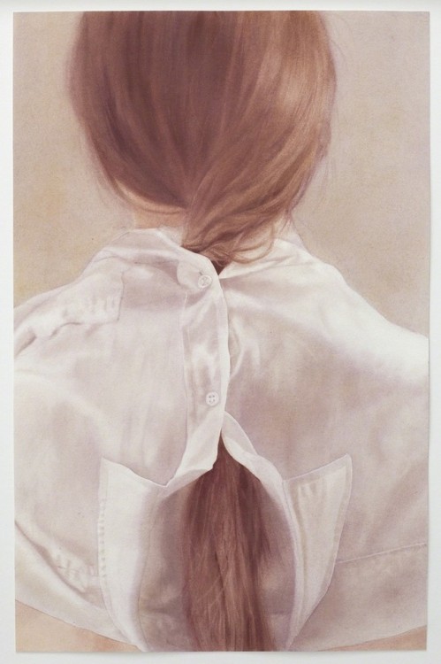 Disorientation IV  -   Maria Nordin , 2016Swedish, b.1980-Watercolour on paper, 54 x35 cm.