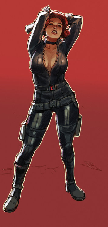 Black Widow \ Joel Jurion || Deviant Art || Blog