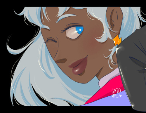 one Ororo, six OroroI tried to made her more 80′s and younger :3(Ahí van los colores, lo feo es el a