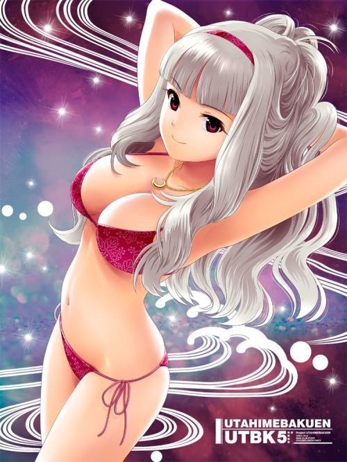 trin76:  bikini cleavage ponnetsu shijou takane swimsuits the idolm@ster | yande.re 