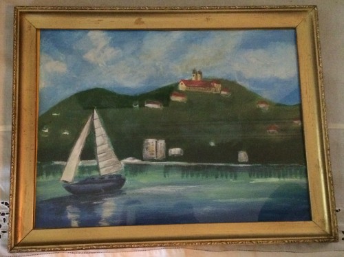 Balaton Acrylic Paintings From 2020.