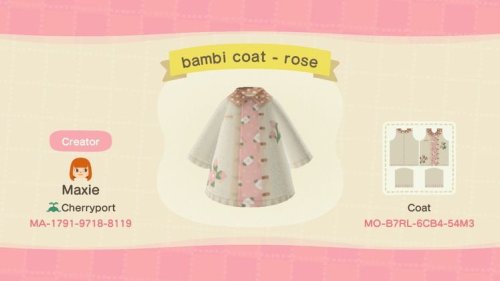 Coats / Cardigans - Minty Peach Bunny, Bear, Bambi Rose