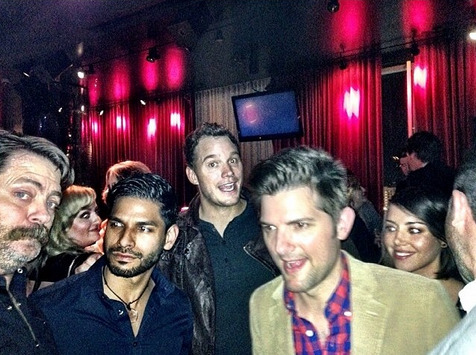 saltyseahags:  Parks and Rec wrap party (x) 
