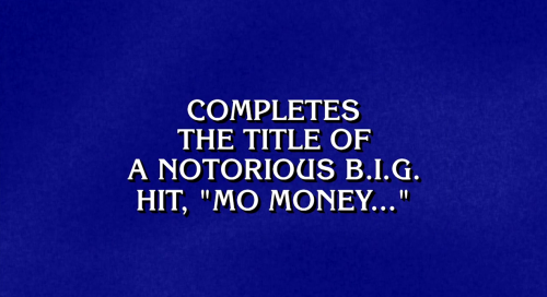 Jeopardy: The 1990s Rap Song porn pictures