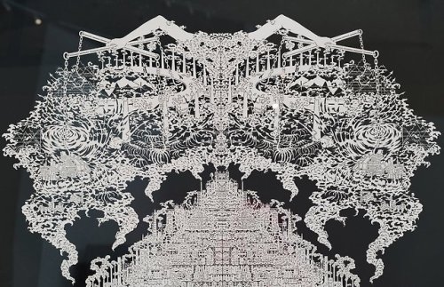 lustik:Cut it Out: Paper World of Tang Zhengwei - Art+ Shanghai Gallery.