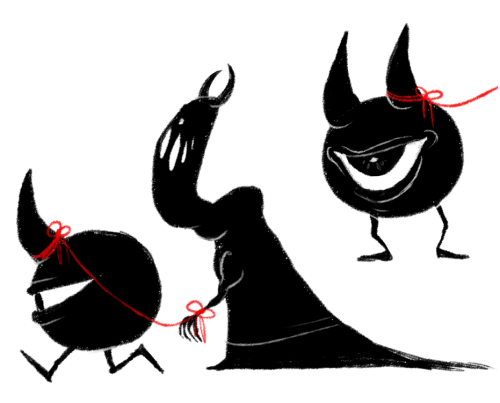 it-a:  more ignis and tenebris doodles, ignis and tenebris are much weaker than most demons that hang around in the mortal world, they know when theyre outmatched (well, ignis does, tenebris doesnt care) also witch mom dianna has been putting up with