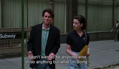 laultimaola:“I don’t envy anyone” - The Last Days of Disco (Whit Stillman, 1998)