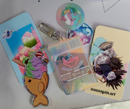 Forgot To Show Off This Spicy Ramen Charm I Got! High Quality, Lots Of Freebees, And A Great Artist!