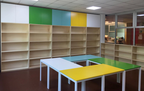 Si Finalmente Completata La Piccola Biblioteca DellIstituto Comprensivo Simonetta Salacone Di Roma Documentata