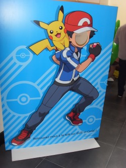 soveryanon:  At the Pokémon Center Paris…