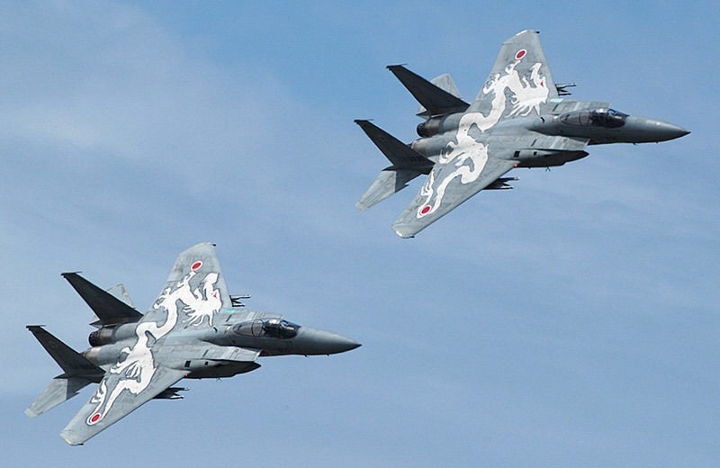 Japanese air force F15