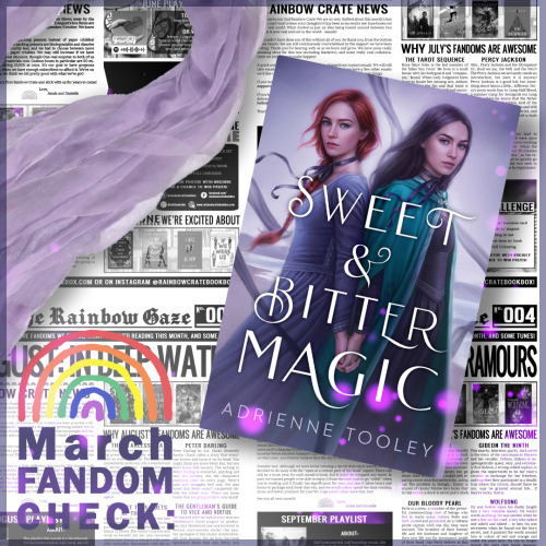 Let’s talk about our March box books and fandoms! In case you forgot or didn’t see it be