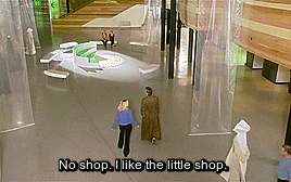 scriptscribbles:  –“Doctor, the little shop. They always make you go through
