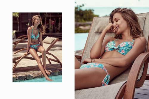 Josephine Skriver for H&M Swim, Vintage Romance.