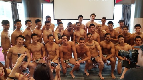 singapore-gigolo: One of my followers very kindly invited me to the press conference for Manhunt Sin