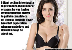 always-stay-in-chastity:For someone as beautiful, it should be about you.