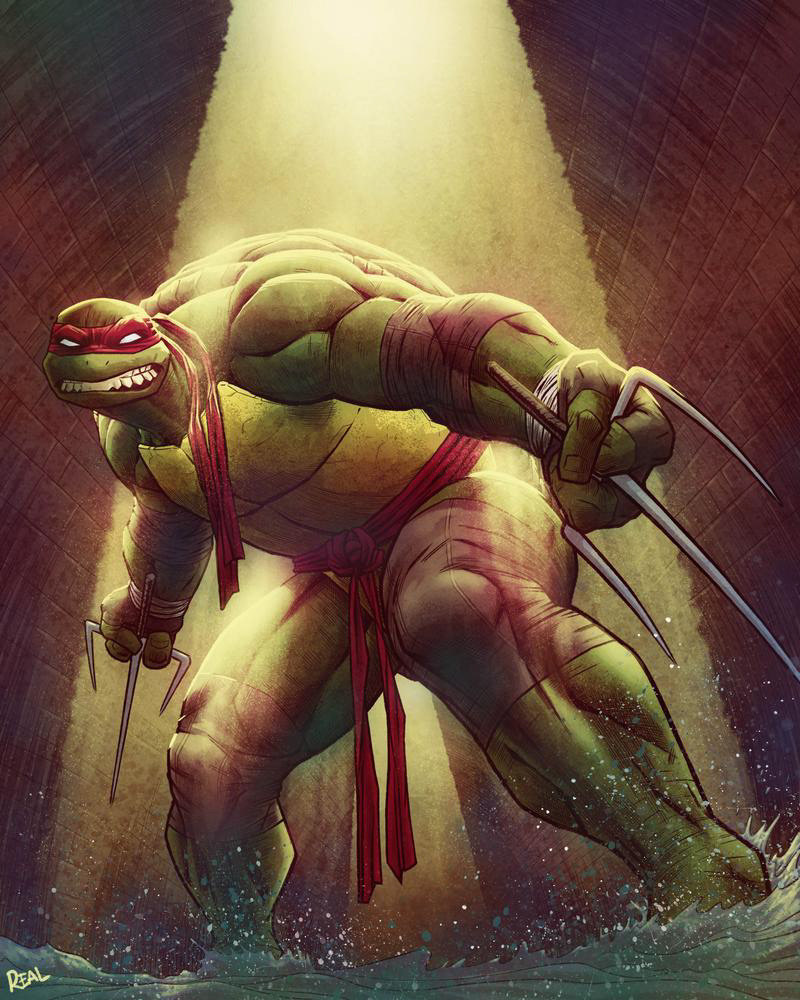 pixalry:  Teenage Mutant Ninja Turtles - Created by Jose Real