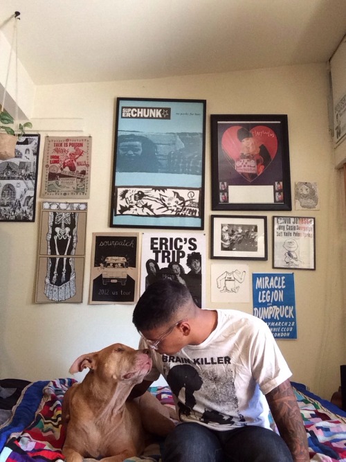 dollfluff:  landspeedrecord:  * VULNERABLE - Kilo Vet Bill Fundraiser Shirts *KILO’s vet bill is a lot higher than I can afford. He  got some treatment on a skin infection which was a result of his bad  allergies and constant reoccurring yeast infection