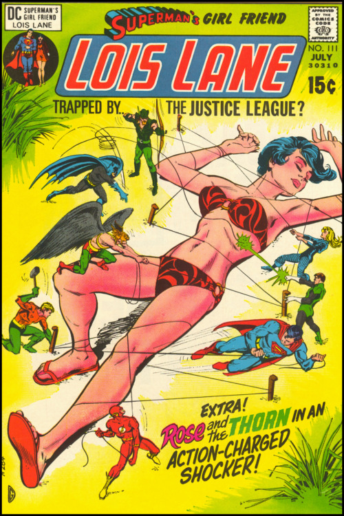 wonderful-strange: Superman’s Girl Friend Lois Lane #111, July 1971. Cover art by Dick Giordan