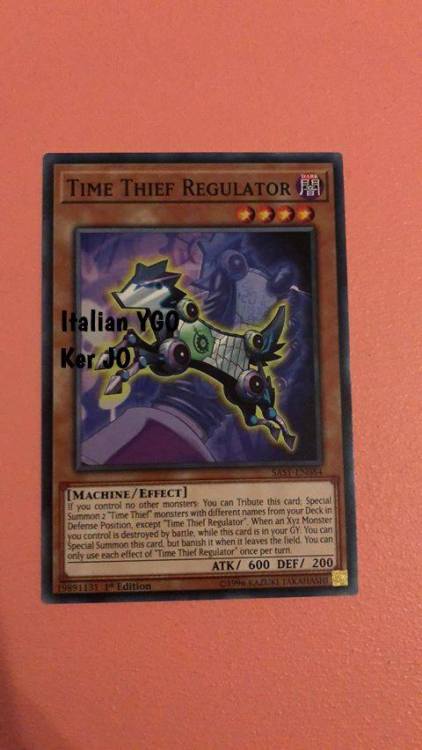 Time Thief [TCG] Exclusive in Savage Strikealso I am lazy read the effects on the picturesComing out