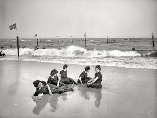 vintageeveryday: 20 vintage pictures of Atlantic City beach in the 1900s