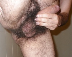 Another Very Hairy Ball Sack Being Shown&Amp;Hellip;.