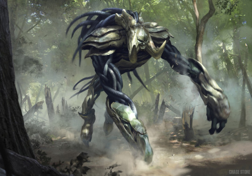 My illustrations from M14.  So glad I got to work on a couple Slivers!