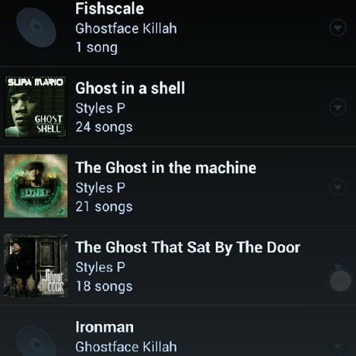 Ride around music. #StylesP #TheGhost #Pinero