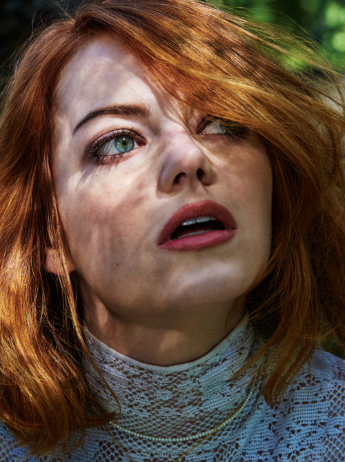 XXX Emma Stone by Craig McDean for “Interview” photo