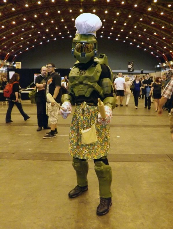 merlin-bunny:  dirtbagclimber:  dorkly:    The 12 Cosplay Puns Your Dad Would Totally