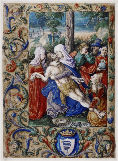 Book of Hours of Bona Sforza, Queen of Poland by Stanisław Samostrzelnik, 1527- 28