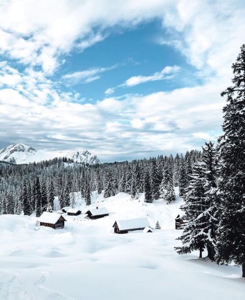 Ein Winterwunderland in Gosau in Oberösterreich ❄️❄️❄️ © @lisa_waldl #weloveaustria #snow 