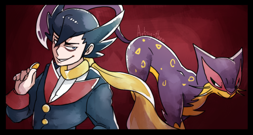 artsy-theo:Favorite Elite Four member: Grimsley