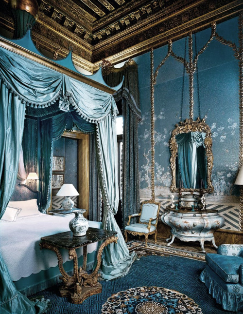 livesunique: Palace Palazzo Brandolini, İtaly, Renovated by Tony Duquette 