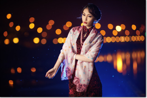 cultureincart: Chinese Cheongsam - Qipao Qipao (Cheongsam) is a female dress with distinctive Chines