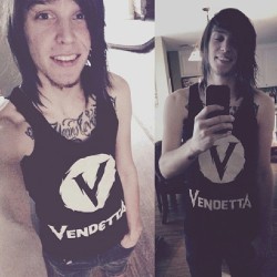 Jdimmortal:  @Outreachdesign All The Way In The United States Wearing The Vendetta