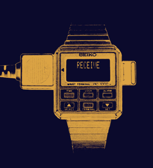 CYBERIANPUNKS — Seiko RC-1000 Wrist Terminal