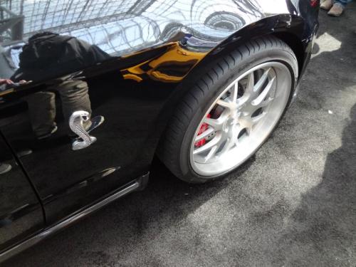 fuckyeahfordmustangs:  NYIAS 2013 Shelby 1000 S/C 1,200 HP supercharged V-8. 贺,995 on top of the car’s ็,000 base price. Yowza.