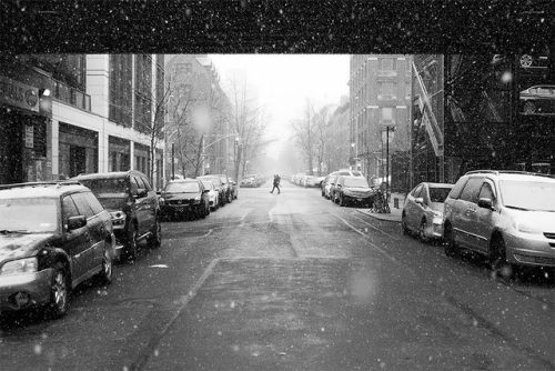 Brazilian Photographer Captures New York City Winter In Black And White The series, captured by Nei 