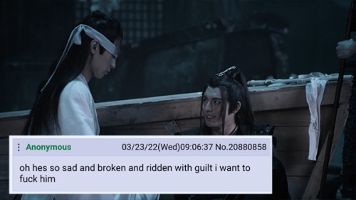 veliseraptor:xue yang text posts part 6/????, as long as i’m having fun that’s what matters (–xue ya