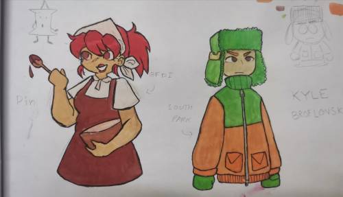 Painted Kyle And Pin Because I Was Inspired By @lillyinvally