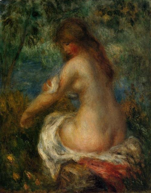 Pierre Auguste Renoir -Bather 1905