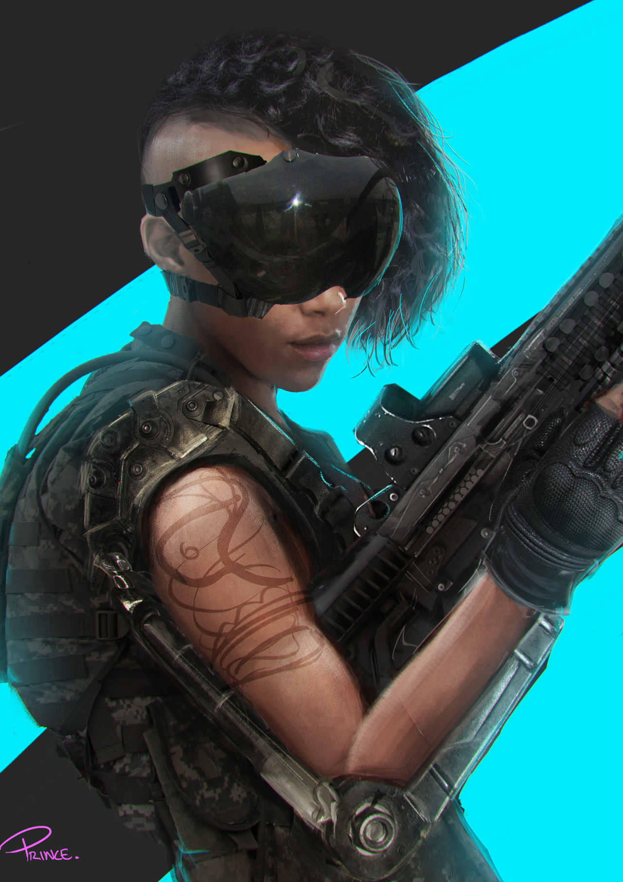 scifi-fantasy-horror:  by   Prince Mahlangu  
