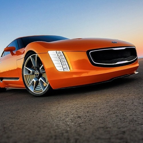 kiaaustralia:  This is how we picture the future of sports cars: The GT4 Stinger. #gt #gt4 #kia #concept #car 