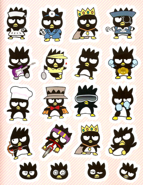 bloodbunniez: Sticker pages from Sanrio Characters Secret Journal