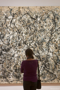 now-youre-cool:  looking at a Jackson Pollock
