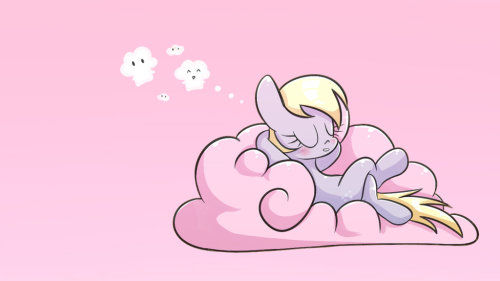 Sleeping Derpy by joycall3