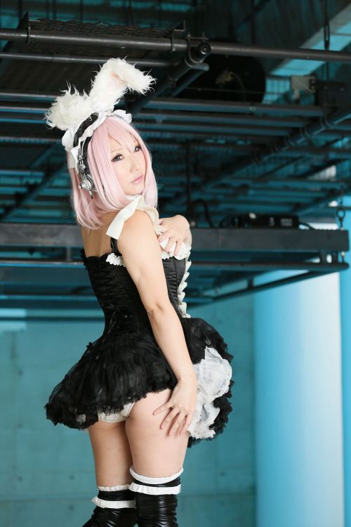 Super Sonico - Super Sonico [Maid] (Saku)1-5 porn pictures