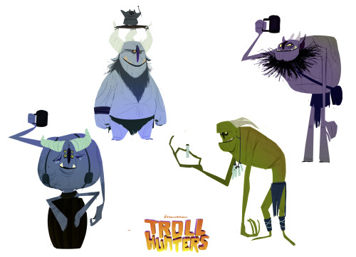 headlessstudio-blog: To celebrate the Annie Award that we received for our work in Trollhunters here